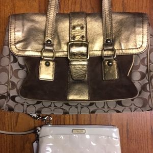 2 authentic COACH purses